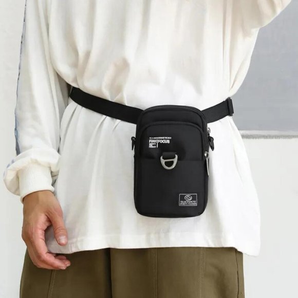 NEW / Men's bag / shoulder-belt-crossbody / BLUE - Picture 14 of 16